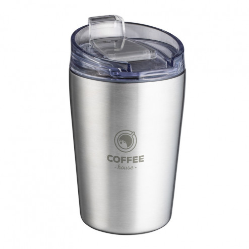 Thermobecher Retumbler Bozen mit Beispielgravur - Reflects - werbemittel.at