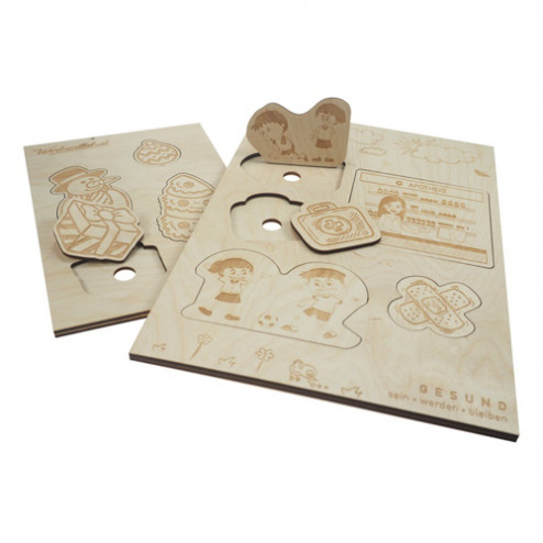 Kinder Holzpuzzle