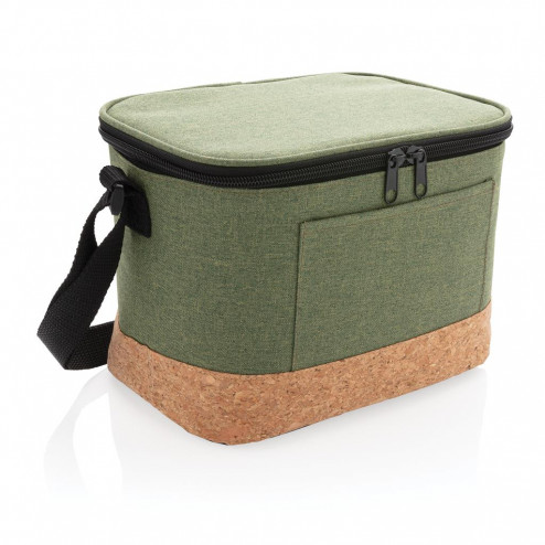 Two-Tone Kühltasche mit Korkdetails