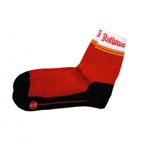 Sportsocken mit eingestricktem Logo