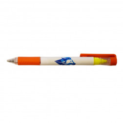 Bergman Kugelschreiber & Textmarker mit farbigem Griff