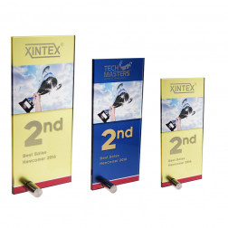 Tischaufsteller Business Award 3er Set