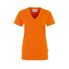 Hakro Damen V-Shirt Classic in orange - Werbemittel