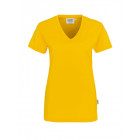 Hakro Damen V-Shirt Classic in sonne - Werbemittel