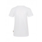 Hakro Damen T-Shirt Classic in weiß Rückenansicht - Werbemittel