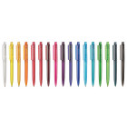 verfügbare Farbpalette vom Clear Transparent Kugelschreiber