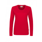 Hakro Damen-Longsleeve Classic in rot - Werbemittel