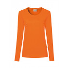 Hakro Damen-Longsleeve Performance in orange - Werbemittel