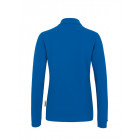 Hakro Damen Longsleeve Poloshirt Performance in royalblau Rückenansicht - Hakro Werbemittel