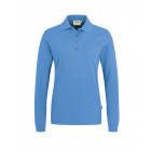 Hakro Damen Longsleeve Poloshirt Performance in malibublau - Hakro Werbemittel