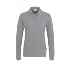 Hakro Damen Longsleeve Poloshirt Performance in titan - Hakro Werbemittel