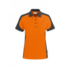 Hakro Damen Poloshirt Contrast Performance in orange-anthrazit - Werbemittel
