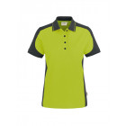 Hakro Damen Poloshirt Contrast Performance in kiwi-anthrazit - Werbemittel