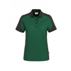 Hakro Damen Poloshirt Contrast Performance in tanne-anthrazit - Werbemittel