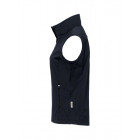 Hakro Damen Light Softshellweste Sarina in schwarz Seitenansicht links - Werbemittel