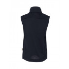 Hakro Damen Light Softshellweste Sarina in schwarz Rückenansicht - Werbemittel