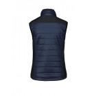 Hakro Damen Hybridweste Alabama in tinte Rückenansicht - Werbemittel