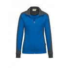 Hakro Damen-Sweatjacke Contrast Performance royalblau-anthrazit - Werbemittel