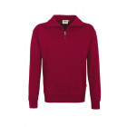 Hakro Zip-Sweatshirt Premium in weinrot - Werbemittel