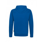 Hakro Kapuzenjacke Bonded in royalblau Rückenansicht - Werbemittel