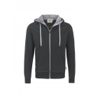 Hakro Kapuzenjacke Bonded in anthrazit - Werbemittel