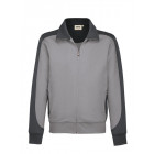 Hakro Sweatjacke Contrast Performance in titan/anthrazit - Werbemittel