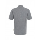 Hakro Pocket-Poloshirt Top in grau meliert Rückenansicht - Werbemittel