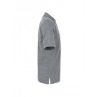 Hakro Pocket-Poloshirt Top in grau meliert Seitenansicht rechts - Werbemittel