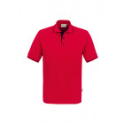 Hakro Poloshirt Casual in rot/schwarz - Werbemittel