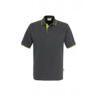 Hakro Poloshirt Casual in anthrazit/kiwi - Werbemittel