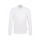 Hakro Herren Longsleeve Poloshirt Performance in weiß - Werbemittel