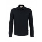 Hakro Herren Longsleeve Poloshirt Performance in schwarz - Werbemittel