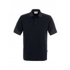 Hakro Herren Poloshirt Contrast Performance in schwarz/anthrazit - Werbemittel