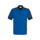 Hakro Herren Poloshirt Contrast Performance in royalblau/anthrazit - Werbemittel