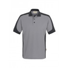 Hakro Herren Poloshirt Contrast Performance in titan/anthrazit - Werbemittel