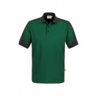 Hakro Herren Poloshirt Contrast Performance in tanne/anthrazit - Werbemittel