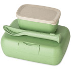 Lunchbox-Set Candy in leaf grün - werbemittel.at