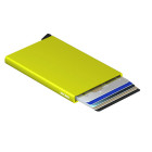 Secrid Card Protector in Lime - Ansicht mit Karten  - werbemittel.at