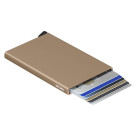 Secrid Card Protector in Sand - Ansicht mit Karten  - werbemittel.at
