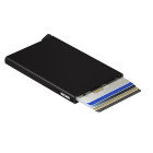Secrid Card Protector in Schwarz - Ansicht mit Karten  - werbemittel.at
