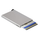 Secrid Card Protector in Silber - Ansicht mit Karten  - werbemittel.at
