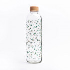 Carry Bottle 1000 ml - dreifarbiger Siebdruck - Design Terrazzo - werbemittel.at