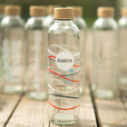 Carry Bottle Beispiel Personalisierung mit Einzelnamen - werbemittel.at