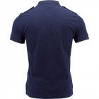 Feuerwehr Poloshirt Damen mit Schulterspangen Rückenansicht - Feuerwehrausstattung, Werbemittel