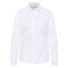 Damen Langarm Bluse Slim Fit in weiß - Eterna - Werbetextilien, Werbemittel