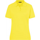Damen Piqué Polo in gelb - James & Nicholson - werbemittel.at