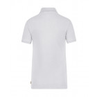 Damen Poloshirt Bio Baumwolle in weiß - Rückenansicht - Hakro Werbemittel