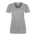 Damen T-Shirt Classic in grau meliert - Hakro - werbemittel.at