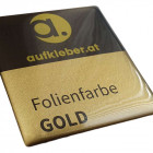 Folienfarbe gold - Premium Domingaufkleber