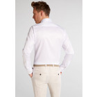 Herren Premium Langarmhemd 1863 in weiß Rückenansicht - Slim Fit - Eterna - Werbetextilien, Werbemittel